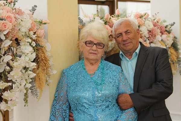 Золотой юбилей свадьбы Каштановых
