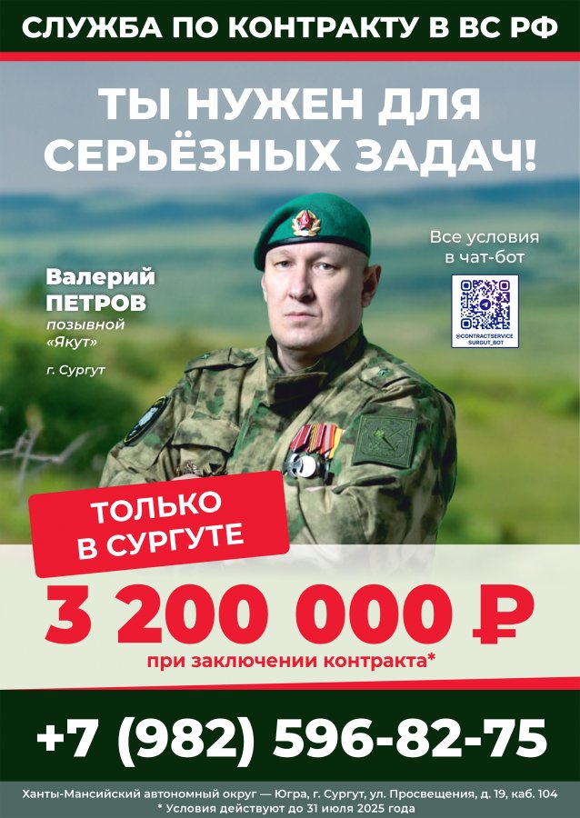 Баннер СВО Сургут