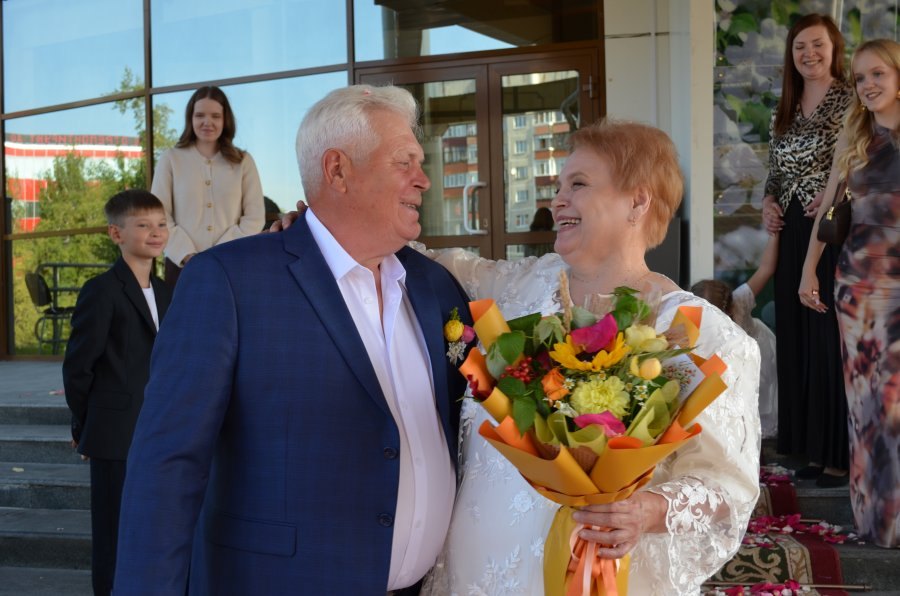 Золотой юбилей супругов Секретаревых